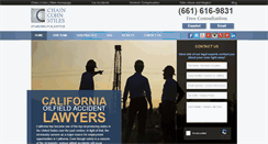 Desktop Screenshot of oilfieldaccidentlaw.com